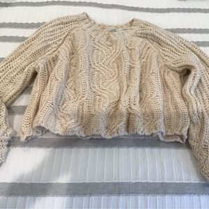 Kimchi blue crop sweater